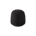 Shure RK187WS-B Snap Fit Windscreen for WL183m/WL184m/WL185m Lavalier Mic - 4 Pack - Black