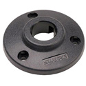 Shure RPM640 Locking Mounting Flange for Microflex and Easyflex Gooseneck Microphones - Black