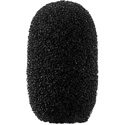 Shure RPMDL4WS/B Replacement DuraPlex Snap Fit Windscreens for DL4 Lavalier Microphones - Black - 3 Pack