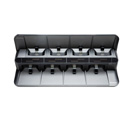 Photo of Shure SBC850 8-Bay Networked Docking Station for 4x ULXD6 or ULXD8 Transmitters with SB900B Batteries - No Power Supply