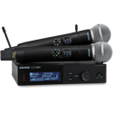 Photo of Shure SLXD24D+ Digital 2-Ch Wireless Mic System with SM58 Capsules & SLXD4D+ Receiver w/ Bluetooth - G57 470-608MHz