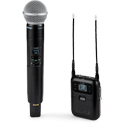 Photo of Shure SLXD25+ Digital 1-Channel Wireless Audio System with SM58 Capsule & SLXD5+ Portable Receiver - G57 470-608MHz