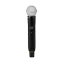 Photo of Shure SLXD2+/58 Digital Handheld Mic Transmitter with SM58 Dynamic Cardioid Mic Capsule - G57 470-608MHz