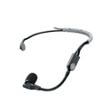 Shure SM35-XLR Wired Cardioid Condenser Headworn Microphone with Windscreen and Inline XLR Preamp