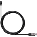 Shure TwinPlex TL47 Subminiature Lavalier Condenser Microphone - Omni - Low Sens -  Lemo - Black
