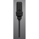 Shure UL4B/C-XLR-A UniPlex Cardioid Lavalier Microphone - 3 Pin XLR - Black