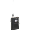 Shure ULXD1-J50A Digital Wireless Bodypack Transmitter w/ Mini 4-Pin Connector - J50A Band - 572.125 - 615.850MHz