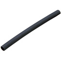 Connectronics Heat Shrink Tubing 1/2in. Black 4 Foot