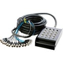 Rapco 50ft.(12x4) Signal Series Snake with XLRF