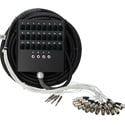 Rapco 28ch (24x4) Signal Series XLRM Snake with Four 1/4-Inch TS - 75 Foot