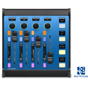 Skaarhoj W-BOARD-MINI-V1B Wave Board Mini Universal Audio Mixing/Processing Fader Bank with Blue Pill Inside - Blue