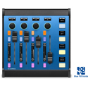 Skaarhoj W-BOARD-MINI-V1B Wave Board Mini Universal Audio Mixing/Processing Fader Bank - Blue