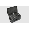 SKB 3i-221312WMC iSeries Injection Molded Case for (16) Wireless Mics with wheels