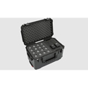 Photo of SKB 3i-221312WMC iSeries Injection Molded Case for (16) Wireless Mics with wheels