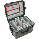 SKB 3i-2217-12DL iSeries Case with Think Tank Designed Video Dividers and Lid Organizer