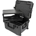 SKB 3i-2217M124U iSeries Case with Removeable 4U Injection Molded Rack Cage - TSA Latches/Wheels