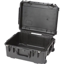 Photo of SKB 3i-2424-10BE iSeries Injection Molded Mil-Standard Waterproof Case with Wheels - 24in x 24in x 10in - Empty - Black