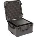 SKB 3i-2424M146U 6RU iSeries Injection Molded Fly Rack - 20 Inch - Built-in Wheels and Pull Handle