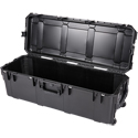 Photo of SKB 3i-3913-12BE iSeries 3913-12 Injection Molded Mil-Standard Waterproof Wheeled Utility Case - Empty Interior - Black
