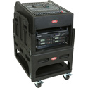 Photo of SKB 1SKB19-R1406 Gig Rig w/14U top 6U Front Rack/Built-in pedestal