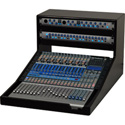 Grundorf SLBPRESL1642-4 Desktop Slant Rack for PreSonus SL1642 Mixer Black