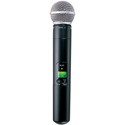 Photo of Shure SLX2/SM58-G4 SLX UHF Handheld Transmitter With SM58 Mic - G4 470-494 MHz