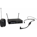 Shure SLXD14/SM35-J52 SM35 Headworn Wireless Mic System - 558-602/614-616Mhz