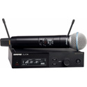 Photo of Shure SLXD24/B58-J52 BETA 58 Vocal Handheld Wireless Mic System - 558-602/614-616Mhz