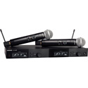 Photo of Shure SLXD24D/SM58-G58 SM58 Dual Vocal Handheld Wireless Mic System - 470-514Mhz