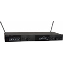 Shure SLXD4D-H55 Dual-Channel Digital Wireless Receiver - 514-558Mhz