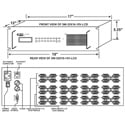 Photo of NTI SM-32x16-15V-LCD 32x16 VGA Video Matrix Switcher