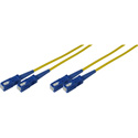 Photo of Camplex Premium Bend Tolerant Fiber Patch Cable Single Mode Duplex SC to SC - Yellow - 10 Meter