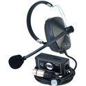 Photo of Clear-Com SMQ -1 Que-Com Single Ear Intercom Headset and Belt Pack Combination