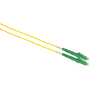Photo of Camplex APC LC to APC LC Bend Tolerant Single Mode Simplex Fiber Patch Cable - Yellow - 1 Meter