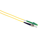 Photo of Camplex SMS9-ALC-ST-003 APC LC to UPC ST Bend Tolerant Single Mode Simplex Fiber Adapter Cable - Yellow - 3 Meter