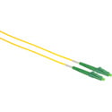 Camplex APC SC to APC SC Bend Tolerant Single Mode Simplex Fiber Patch Cable - Yellow - 1 Meter