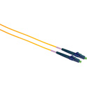 Photo of Camplex SMS9-ASC-ASC-003 APC SC to APC SC Bend Tolerant Single Mode Simplex Fiber Patch Cable - Yellow - 3 Meter