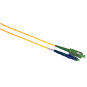 Photo of Camplex SMS9-ASC-LC-003 APC SC to UPC LC Bend Tolerant Single Mode Simplex Fiber Adapter Cable - Yellow - 3 Meter