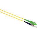 Photo of Camplex SMS9-ASC-ST-003 APC SC to UPC ST Bend Tolerant Single Mode Simplex Fiber Adapter Cable - Yellow - 3 Meter