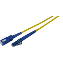 Photo of Camplex SMS9-LC-SC-003 Premium Bend Tolerant Fiber Patch Cable Single Mode Simplex LC to SC - Yellow - 3 Meter