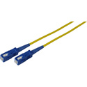 Photo of Camplex SMS9-SC-SC-005 9/125 Fiber Optic Patch Cable Single Mode Simplex SC to SC - Yellow - 5 Meter