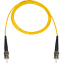 Photo of Camplex SMS9-ST-ST Premium Bend Tolerant Fiber Patch Cable Single Mode Simplex ST to ST - Yellow - 15 Meter