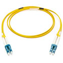 Camplex SMXD9-LC-LC-001 Premium Bend Tolerant Armored Fiber Patch Cable Single Mode Duplex LC to LC - Yellow - 1 Meter