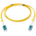 Photo of Camplex Premium Bend Tolerant Armored Fiber Patch Cable Single Mode Duplex LC to LC - Yellow - 3 Meter