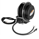 Stage Ninja PWRDATA-35-SST 35 Foot Dual Function Power and Data Multicable Retractable Cable Reel - Locking & Releasing