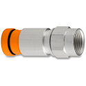 Photo of SNS1P59 Snap-N-Seal F Connector with Orange Sleeve