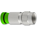 Photo of SNS1P59QS Snap-N-Seal F Connector with Green Sleeve