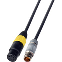 Photo of Laird SNY-PWR2-01 11-Pin Fischer to 4-Pin XLR Female DC Power Cable - 1 Foot
