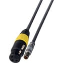Photo of Laird SNY-PWR7-01 3-Pin Fischer to 3-Pin XLR Female 24V DC Power Cable - 1 Foot