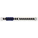 Photo of StudioHub XLR-8FM Breakout Box - 8 Female and 8 Male XLR on Front - AES-59 DB25 and AES-72 Connectors on Rear